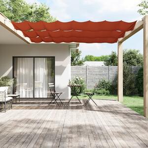 Terrakotta oxford-szövet függőleges napellenző 60 x 1000 cm
