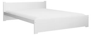 IKAROS ágy 140 x 200 cm, fehér Ágyrács: Lamellás ágyrács, Matrac: Matrac nélkül