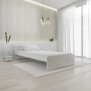 IKAROS ágy 90 x 200 cm, fehér Ágyrács: Lamellás ágyrács, Matrac: Matrac nélkül