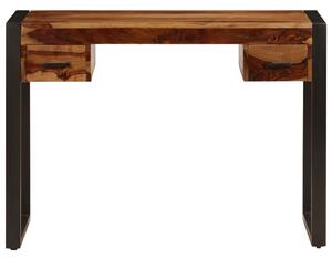 Tömör kelet-indiai rózsafa íróasztal 2 fiókkal 110 x 50 x 77 cm