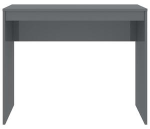 Lean magasfényű szürke íróasztal 90 x 40 x 72 cm