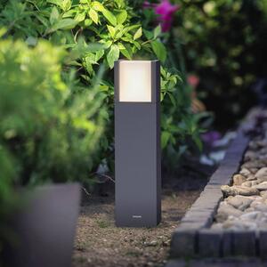 Philips Arbour UE LED lábazati lámpa, Fekete, Alumínium, Modern