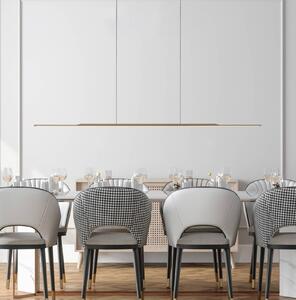 PURE LED függőlámpa Felület, bronz 160 cm alumínium 3.000 K, dimmelhető, Bronz / antik sárgaréz, Nappali / Étkező, Alumínium, Modern