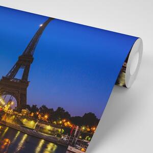 Öntapadó fotótapéta az Eiffel torony éjjel