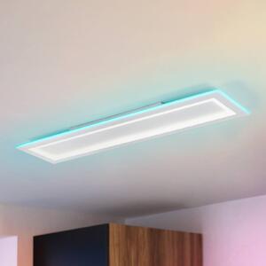 EGLO connect LED mennyezeti lámpa Padrogiano-Z 1-lámpás, 120 x 30 cm, 30, dimmelhető, Fehér / opál, Nappali / Étkező, fém, Modern