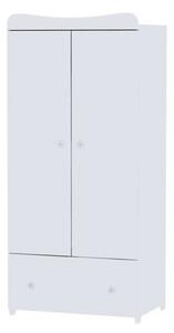 Lorelli Trend PLUS kombi ágy 70x165 + Exclusive szekrény - White