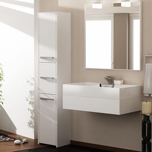 Drohmo S33 fürdőszoba szekrény, fehér