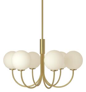 Csillárok Herstal, BALLON, dimmable, Arany / Sárgaréz, Nappali, Fém, Dizájn