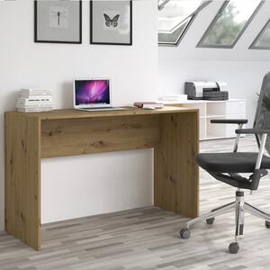 Shannan Plus íróasztal, 120x76x50 cm, tölgy