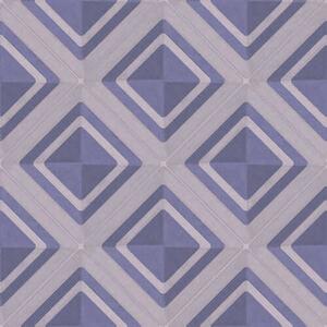 Tapéta Kék árnyalatú geometrikus rombuszmintázat, Absztrakt tapétá, a01128v1 : Uwalls.hu