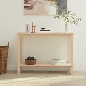 Tömör fenyőfa tálalóasztal 110x40x80 cm