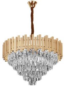 Mennyezeti függő lámpa G050-CP 50CM GOLD kristály arany