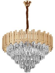 Mennyezeti függő lámpa G052-CP 60CM GOLD kristály arany