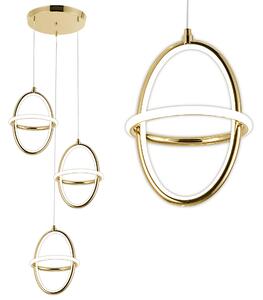 LED függőlámpa G064-3CPR Gold