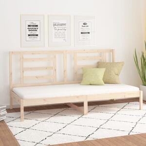 Tömör fenyőfa kanapéágy matrac nélkül 90 x 200 cm