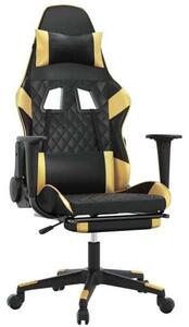 VidaXL masszázs funkciós Gamer szék #fekete-arany