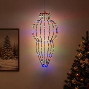 Karácsonyi csúcsdísz világítás 320 LED Többszínű