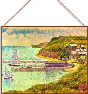 Georges-Pierre Seurat festmény üvegkép, falikép