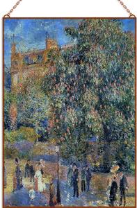 Renoir-Place Saint Georges üvegkép, falikép