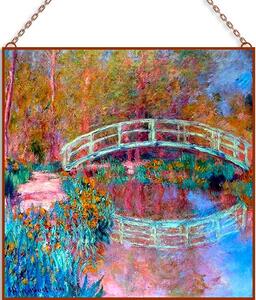 Monet üvegkép, falikép