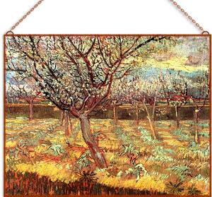Van Gogh-Apricot Trees in Blossom üvegkép, falikép