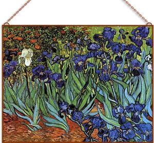 Van Gogh-Iris üvegkép, falikép