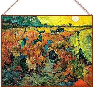 Van Gogh-Vineyards at Arles üvegkép, falikép