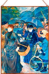 Renoir-The Umbrellas üvegkép, falikép