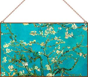 Van Gogh-Almond Blossom üvegkép, falikép