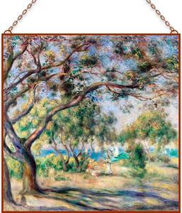 Renoir-Bois de la Chaise üvegkép, falikép