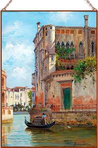 Antonietta Brandeis - Palazzo üvegkép, falikép
