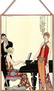 George Barbier - Incantation üvegkép, falikép