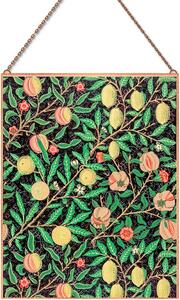 William Morris - Fruit-pattern üvegkép, falikép