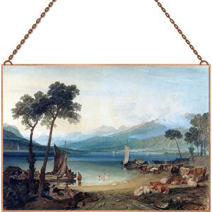 J. M. W. Turner - Lake Geneva and Mount Blanc üvegkép, falikép