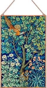William Morris - Cock Pheasant üvegkép, falikép