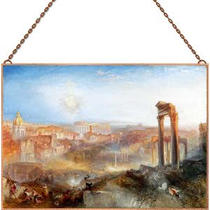 J. M. W. Turner - Modern Rome–Campo Vaccino üvegkép, falikép