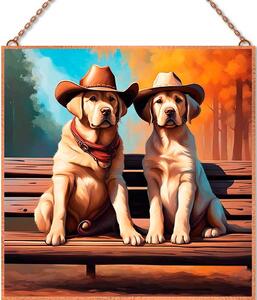 Cowboy&#039;s üvegkép, falikép