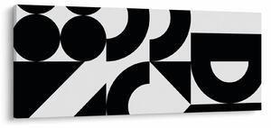 Kép - Geometriai absztrakció N⁰2 (120x50 cm)