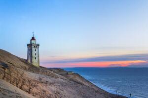 Fotográfia Sunset at the lighthouse of Rubjerg Knude, rpeters86