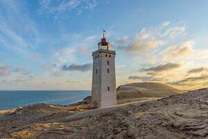 Fotográfia Lighthouse and Dune, Rubjerg Knude, Raimund Linke