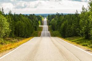 Fotográfia Seesaw road in Finland, Marc Espolet Copyright