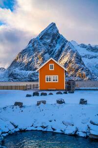 Fotográfia Sakrisoy. Hamnoy. Sakrisøy village in Lofoten, TravelCouples