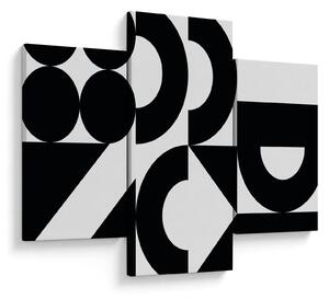 Kép - Geometriai absztrakció N⁰2 (90x60 cm)