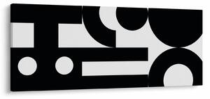 Kép - Geometriai absztrakció N⁰3 (120x50 cm)