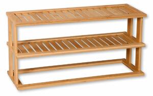 Kesper 58806 Konyhai polc bambusz, 55 x 27 x 20cm, 55 x 27 x 20 cm