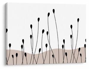 Kép - Grafikus rét N⁰1 (70x50 cm)