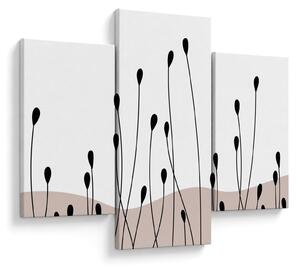 Kép - Grafikus rét N⁰1 (90x60 cm)