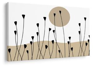 Kép - Grafikus rét N⁰2 (90x60 cm)