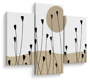 Kép - Grafikus rét N⁰2 (90x60 cm)