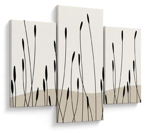 Kép - Grafikus rét N⁰3 (90x60 cm)